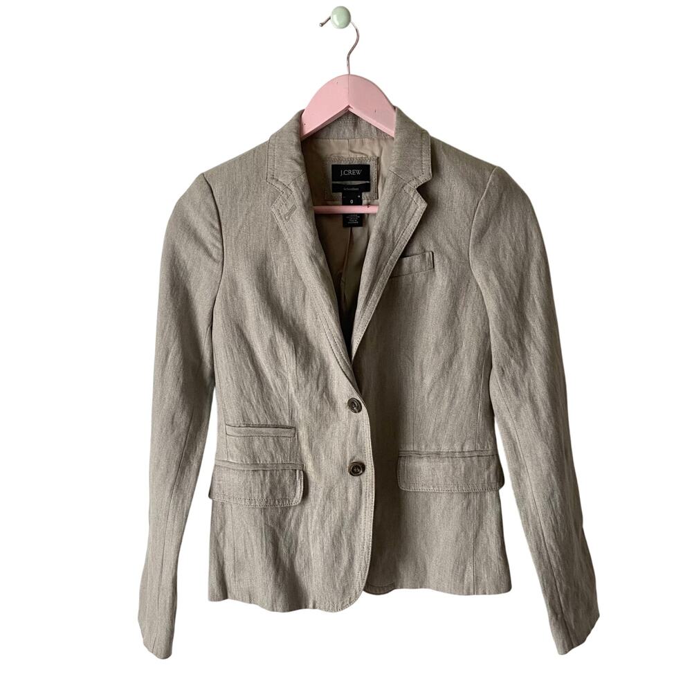 J. Crew Schoolboy Gray Blazer